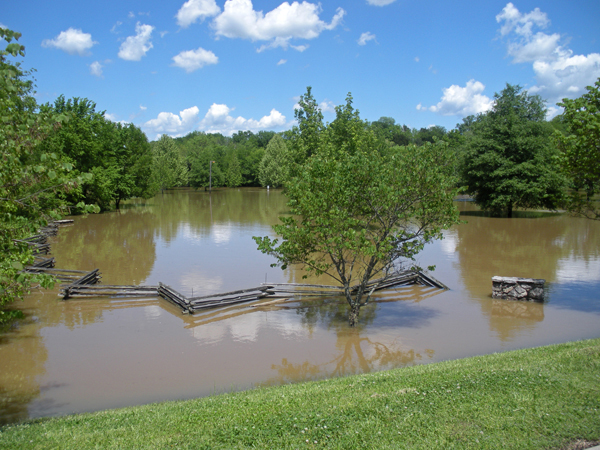Thompson Lane Trailhead, Murfreesboro, TN, May 3, 2010